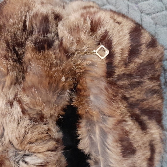 Vintage 1920s-30s Flapper Era Hand Muff with inside  zipper pocket. - Picture 5 of 10